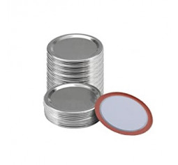 SOLD OUT  - Aussie Mason WIDE Mouth Replacement Metal Lids only x 12